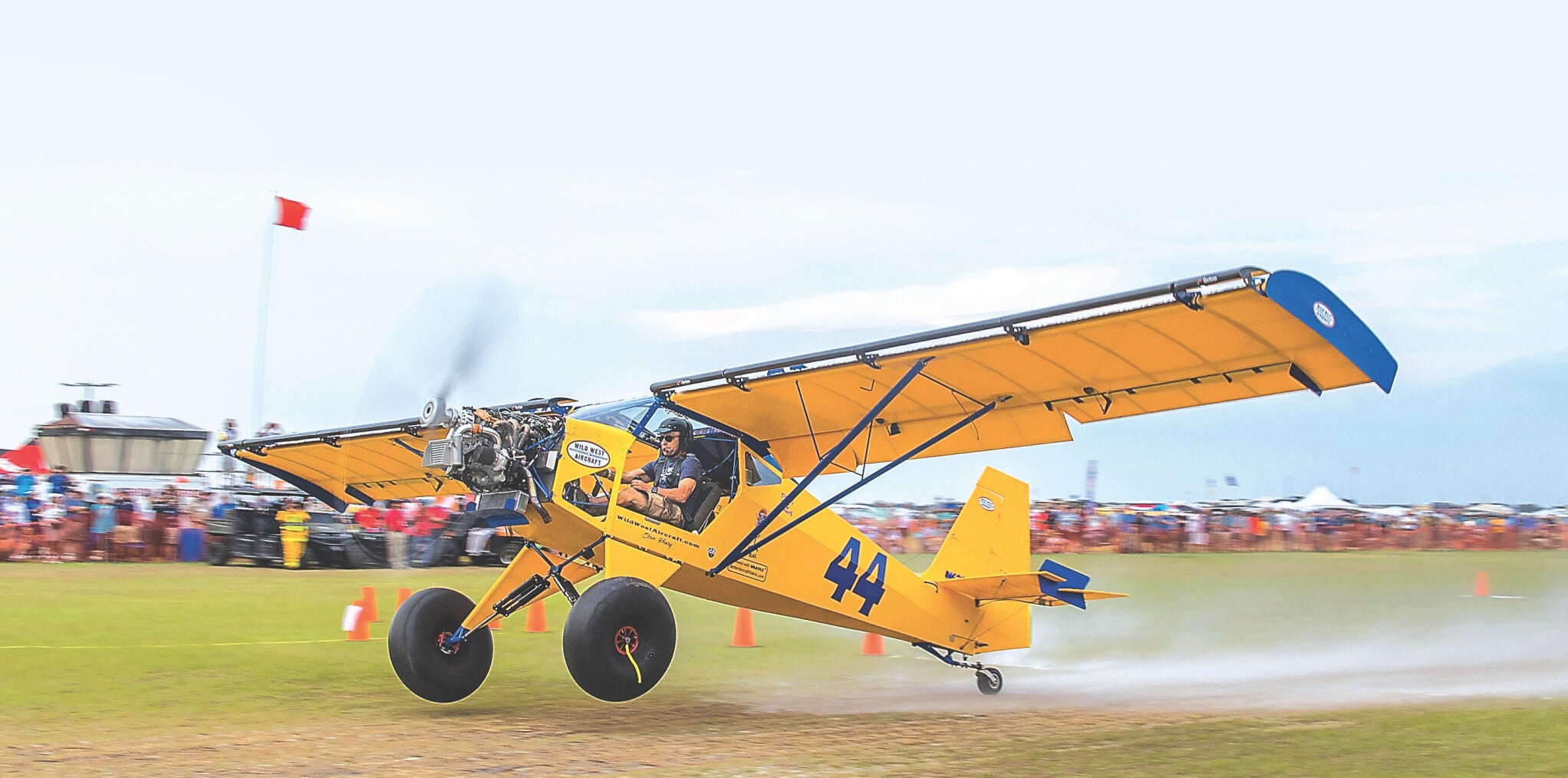 Swamp STOL Inaugural aviation competition flys into Jennings