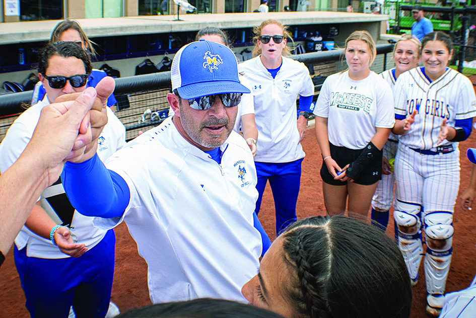 A lot to smile about, if he wants to Landreneau has brought much success to McNeese softball