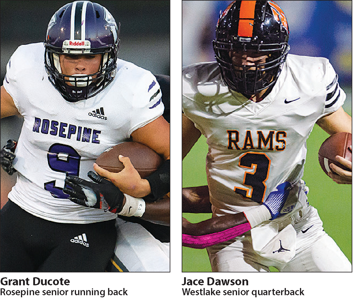 Firsttime playoff clash for Rosepine, Westlake American Press American Press