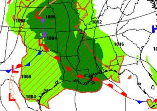 Heavy rainfall, potential severe weather coming Sunday - American Press