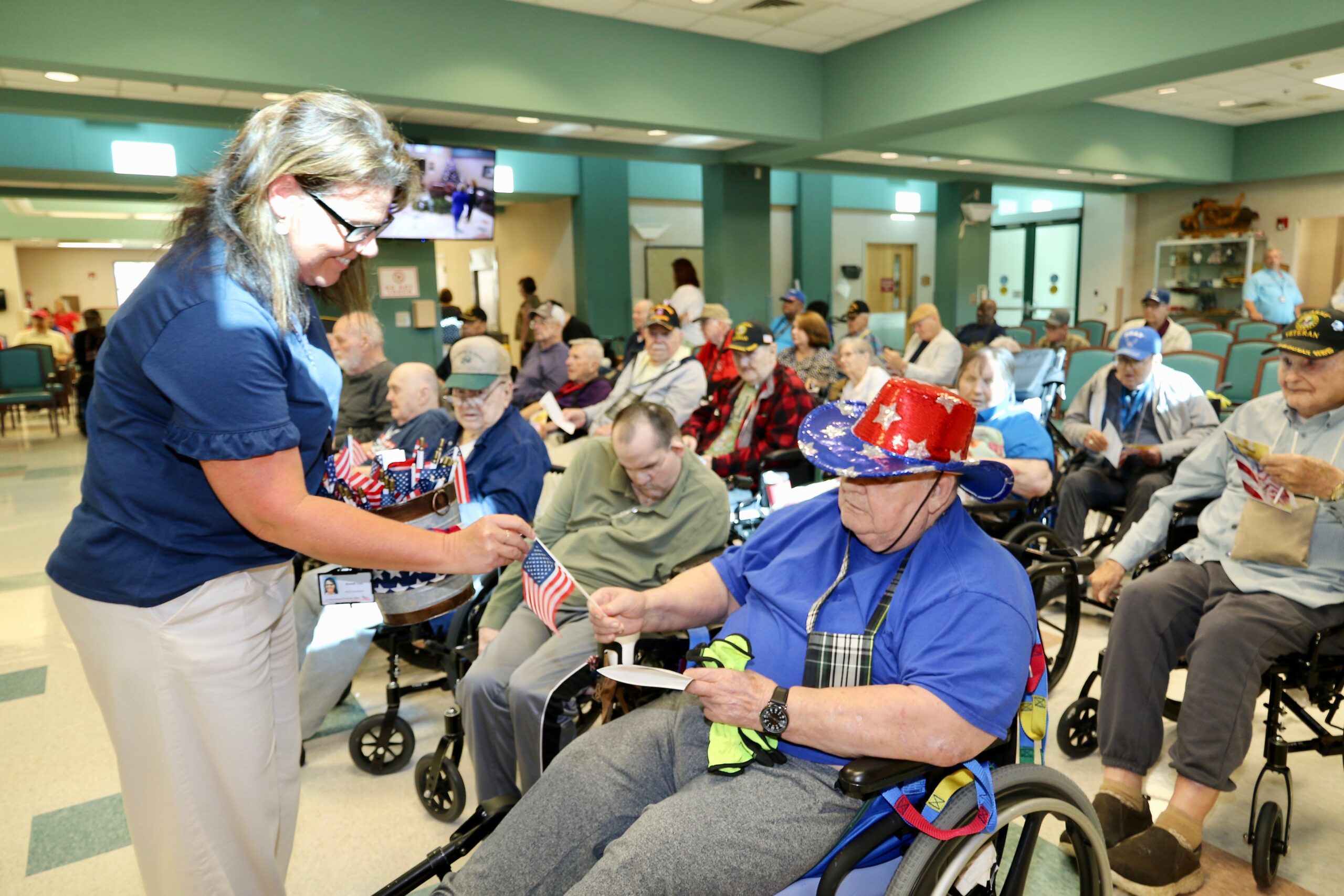 PHOTO GALLERY SW La. Veterans Home Memorial Day observance American