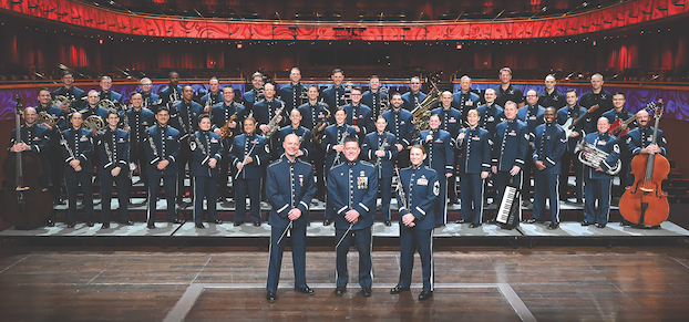 USAF Band of the West making Lake Charles stop