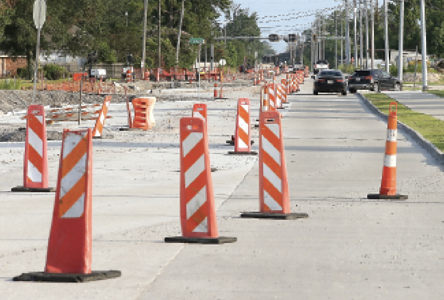 Home stretch: West Prien Lake Road project expected to be completed by spring of 2025