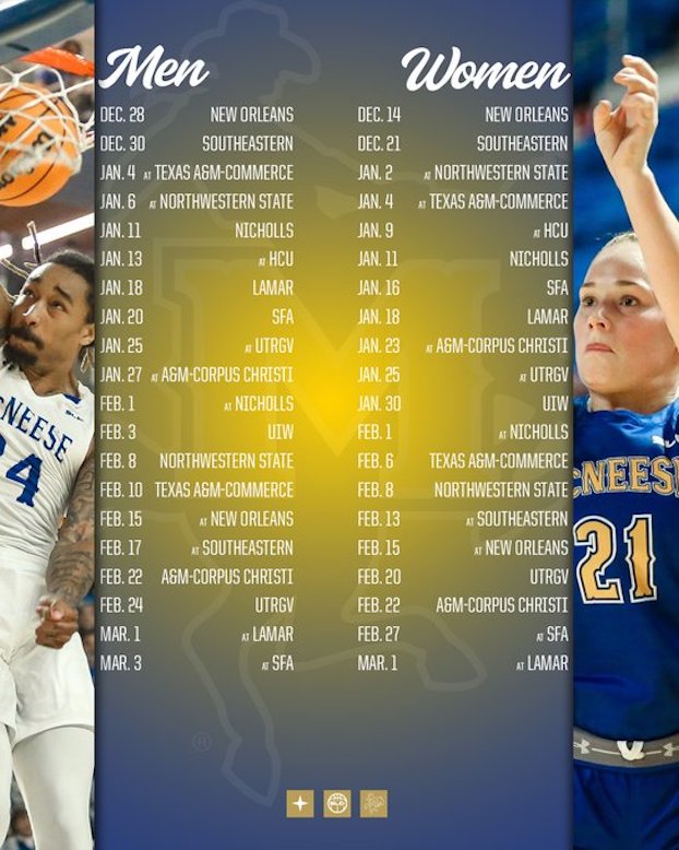 SLC releases basketball schedules - American Press | American Press