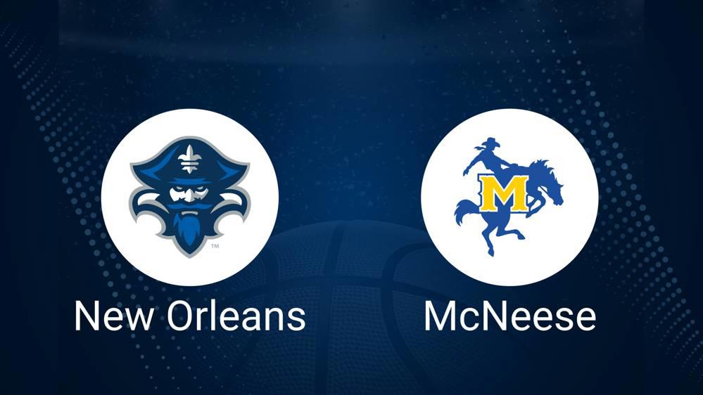 New Orleans vs. McNeese Basketball Tickets Saturday, February 15